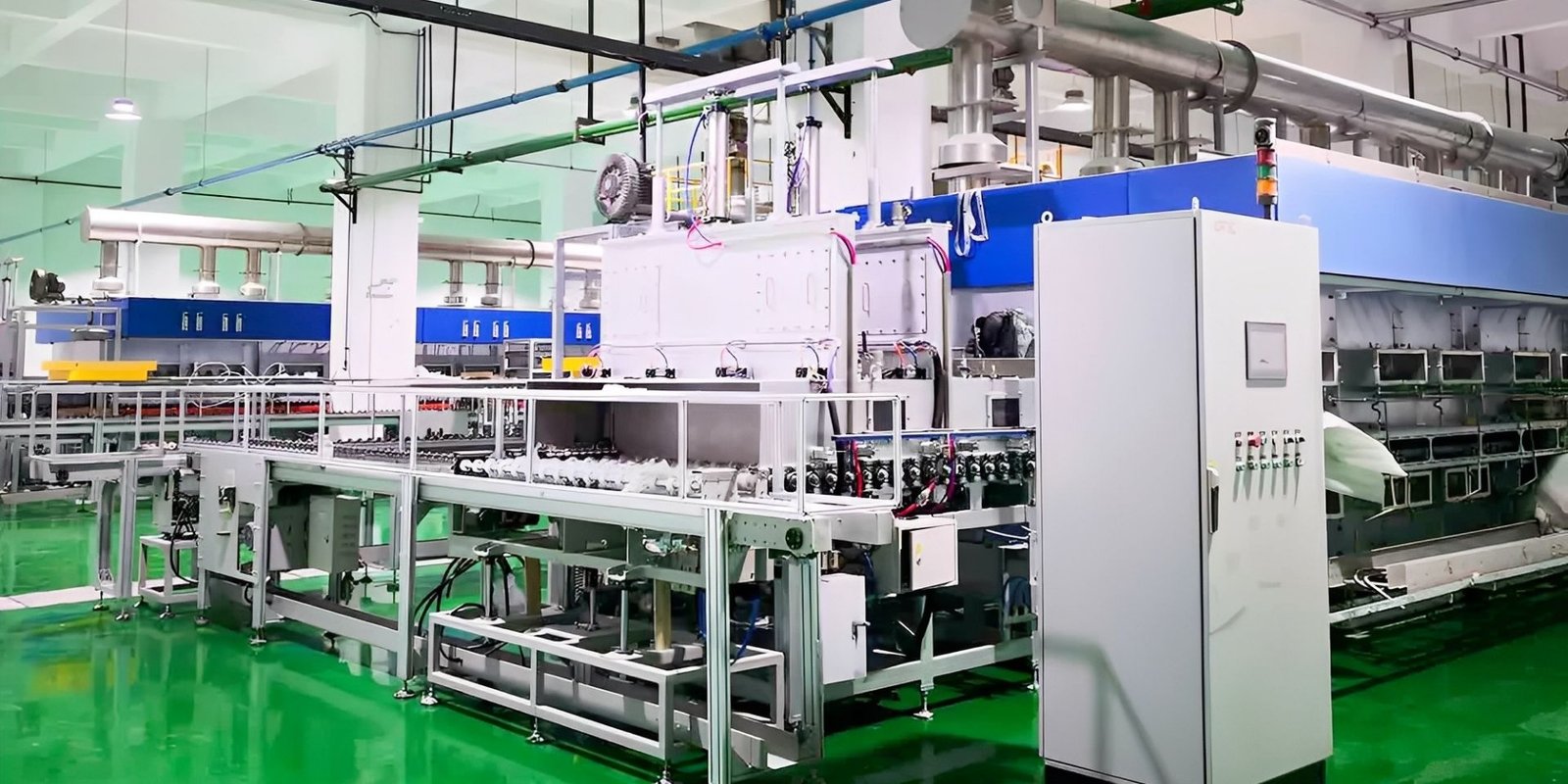 Designer at a desk with plants and sketches